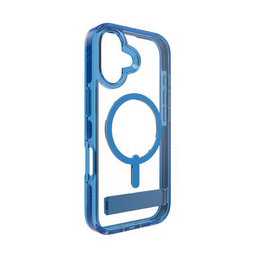 ZAGG Santa Cruz Snap Kickstand mobiltelefon etui 16 cm (6.3") Cover Bl&aring;, Transparent