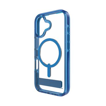 ZAGG Santa Cruz Snap Kickstand mobiltelefon etui 16 cm (6.3") Cover Bl&aring;, Transparent
