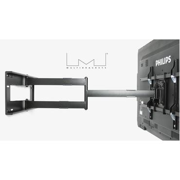 Multibrackets M Universal Long Reach Arm f&auml;ste - f&ouml;r platt panel - svart