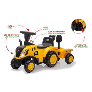 Jamara Caterpillar Tractor Traktor til at ride på