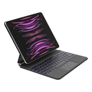Belkin Connect Pro - tastatur og folio-kasse (beskyttende etui) - med magnetisk stander - med touchpad - QWERTZ - tysk Indgangsudstyr