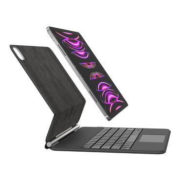 Belkin Connect Pro - tastatur og folio-kasse (beskyttende etui) - med magnetisk stander - med touchpad - QWERTZ - tysk Indgangsudstyr