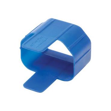 Eaton Tripp Lite Series PDU Plug Lock Connector C14 Power Cord to C13 Outlet Blue 100pk - kabelborttagningslås