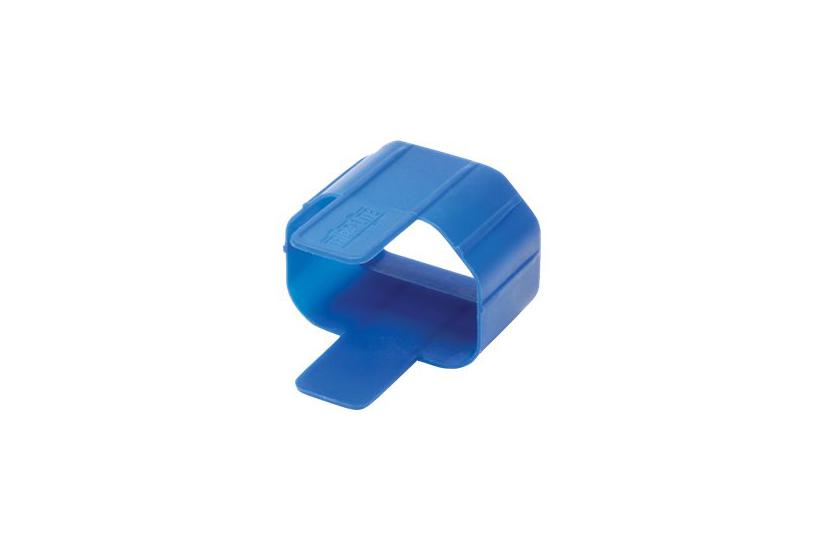 Eaton Tripp Lite Series PDU Plug Lock Connector C14 Power Cord to C13 Outlet Blue 100pk - kabelborttagningslås