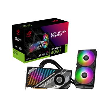 ASUS ROG Strix LC GeForce RTX 4090 Grafikkort - 24GB GDDR6X
