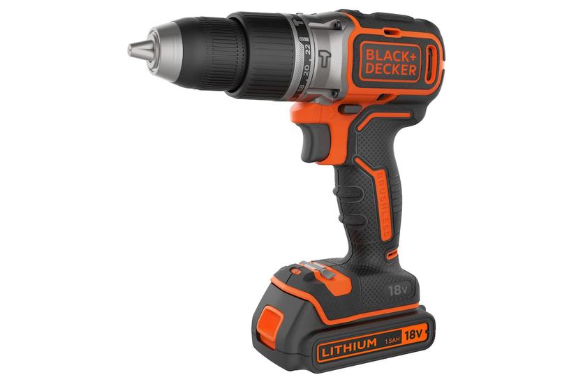 Black & Decker BL188K-QW bor 1650 rpm Nøglefri
