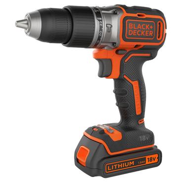 Black & Decker BL188K-QW bor 1650 rpm Nøglefri