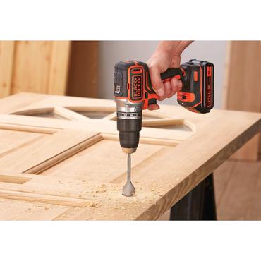 Black & Decker BL188K-QW bor 1650 rpm Nøglefri