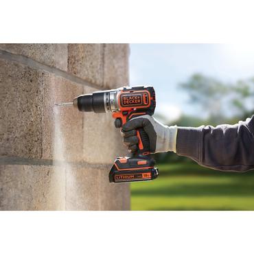 Black & Decker BL188K-QW bor 1650 rpm Nøglefri