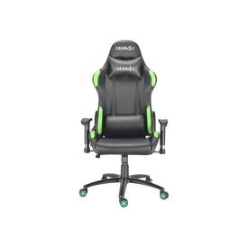 GEAR4U Elite Pro Gamer Stol Sort/Grøn