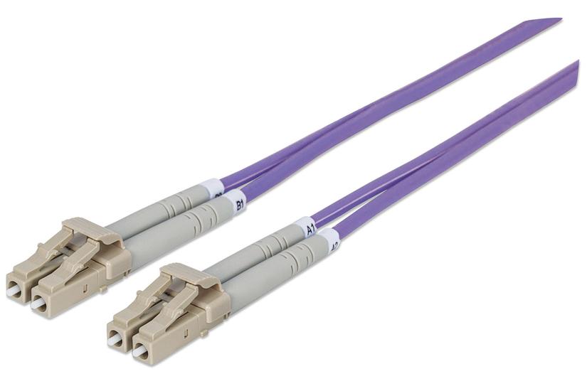 Intellinet 750882 InfiniBand og fiberoptisk kabel 2 m LC Violet