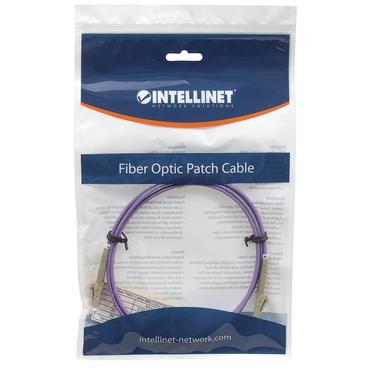 Intellinet 750882 InfiniBand og fiberoptisk kabel 2 m LC Violet
