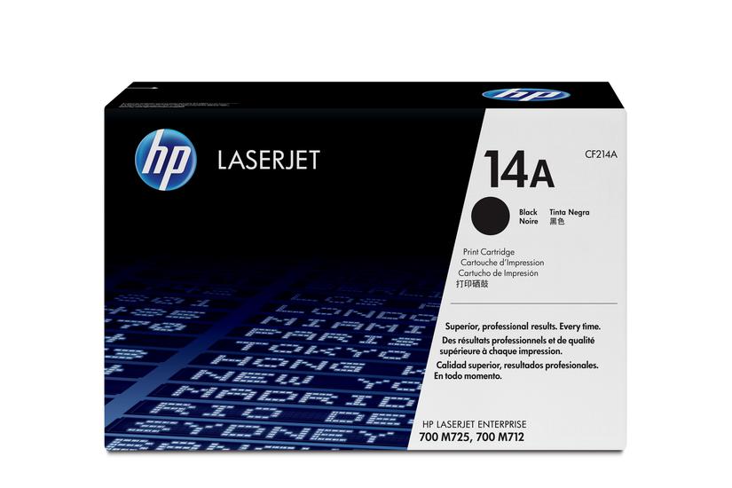 HP 14A - svart - original - LaserJet - tonerkassett (CF214A)