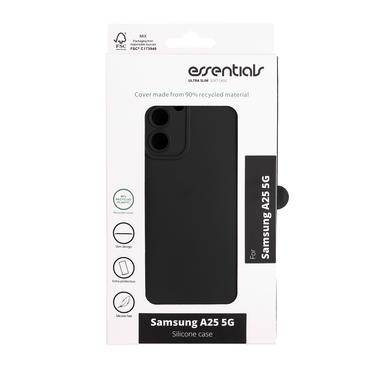 Samsung Galaxy A25 silicone back cover, black