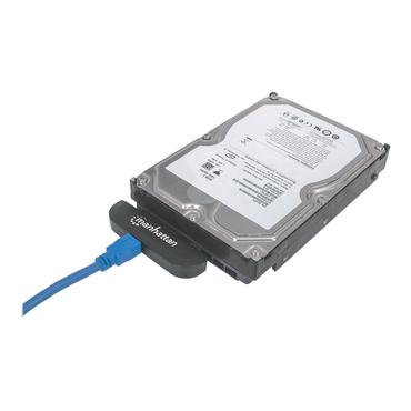 Manhattan USB-A to SATA 2.5" Adapter Cable, 42cm, Male to Male, 5 Gbps (USB 3.2 Gen1 aka USB 3.0), Supports 48-bit LBA, Blister