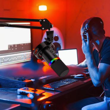 REDRAGON GM307 SOLARA Mikrofon Sort