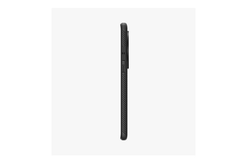 Spigen OnePlus 12 Liquid Air Matte Black, Cover, OnePlus, 12, 17,3 cm (6.82"), Sort