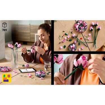 LEGO Botanicals Buket af pink roser