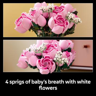 LEGO Botanicals Buket af pink roser