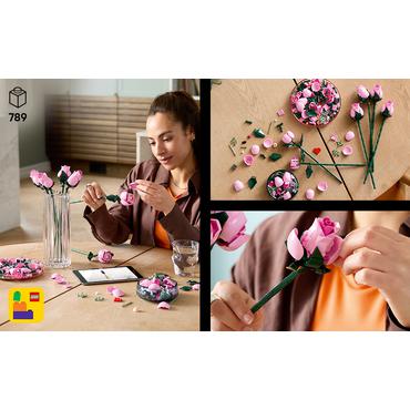 LEGO Botanicals Buket af pink roser