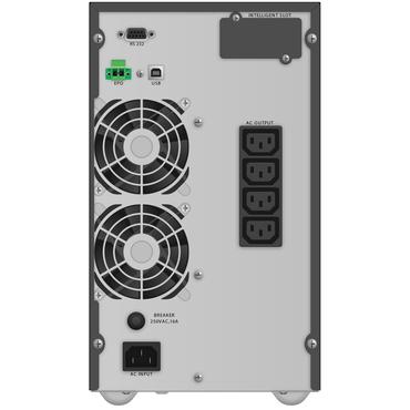 PowerWalker VFI 2000 TG UPS-enhed Dobbeltkonvertering (online) 2 kVA 1800 W 4 AC stikkontakt(er)