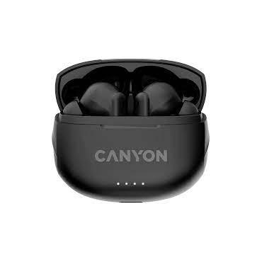Canyon Bluetooth Headset TWS-8   ENC Earbuds/BT 5.3    black retail