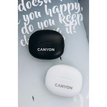 Canyon Bluetooth Headset TWS-8   ENC Earbuds/BT 5.3    black retail