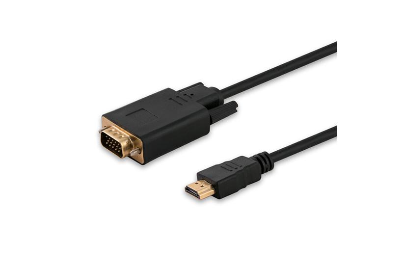SAVIO CL-103 - adapterkabel - HDMI / VGA - 1.8 m