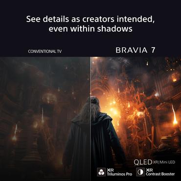 Sony Bravia 7 Professional Displays FWD-85XR70 85" Klass (84.6" visbar) LED-bakgrundsbelyst LCD-TV