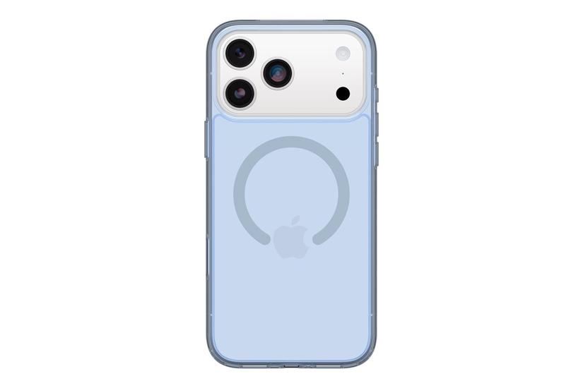 OtterBox Symmetry Clear MagSafe Camera Control Apple iPhone 17 Pro Max Silver Glade - blue