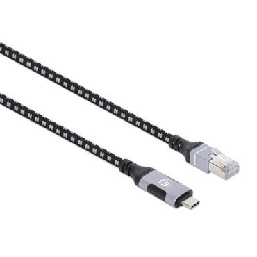 MANHATTAN USB-C auf Gigabit Ethernet-Netzwerkkabel 2m