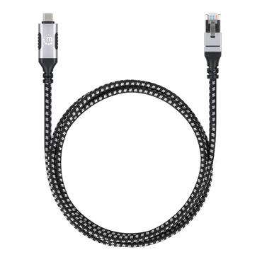 MANHATTAN USB-C auf Gigabit Ethernet-Netzwerkkabel 2m