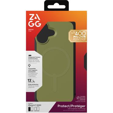 ZAGG Sedona Snap mobiltelefon etui 16 cm (6.3") Cover Gr&oslash;n