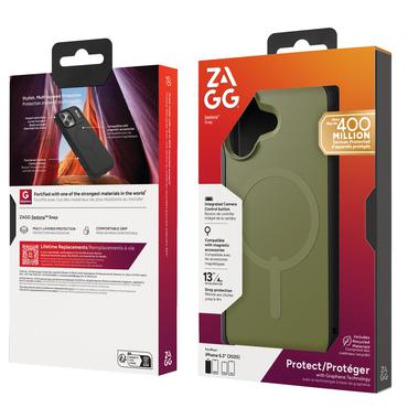 ZAGG Sedona Snap mobiltelefon etui 16 cm (6.3") Cover Gr&oslash;n