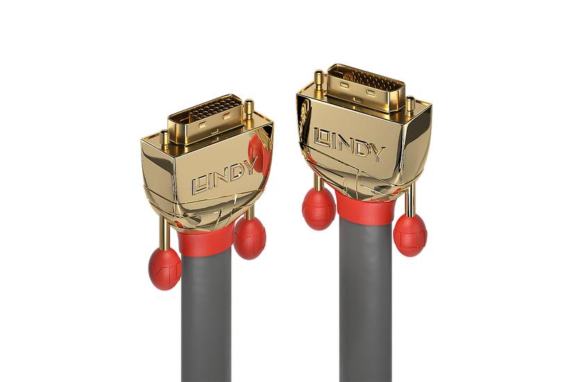 Lindy 36207 DVI kabel 15 m DVI-D Gr&aring;