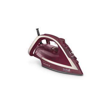 Tefal Ultimate Pure FV6820 Dampstrygejern 2800 W R&oslash;d, S&oslash;lv