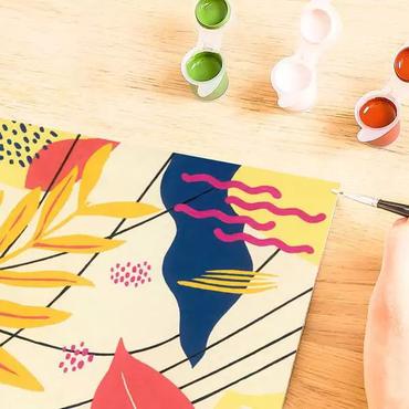 Ravensburger 23638 male side & bog Farve efter talsæt