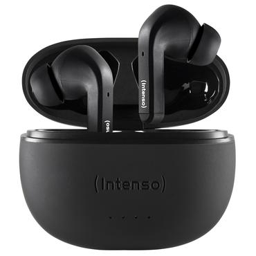 Intenso Black Buds T300A Hovedtelefoner True Wireless Stereo (TWS) I ørerne Opkald/Musik/Sport/Hverdag USB Type-C Bluetooth Sort