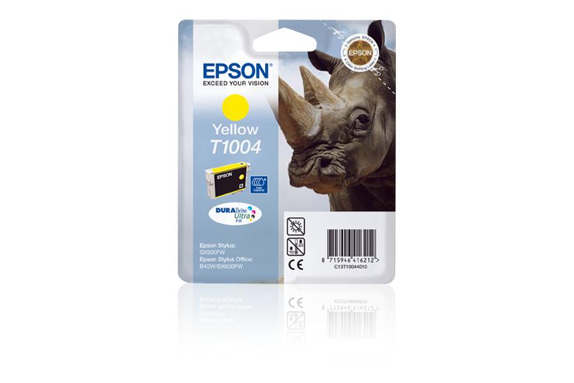 Epson T1004 - gul - original - bl&aelig;kpatron