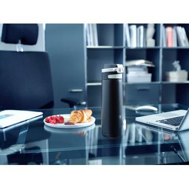 Leifheit 03271 rejsekrus 600 ml Sort Rustfrit stål