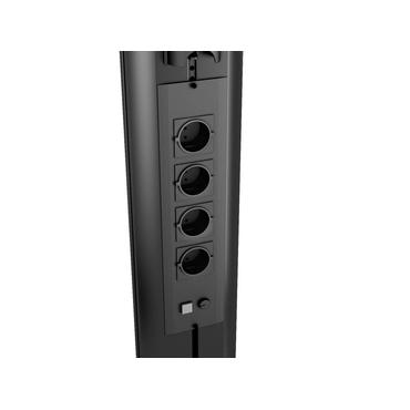 Multibrackets M Public Display Stand 145 Single st&auml;ll - f&ouml;r LCD-display - svart