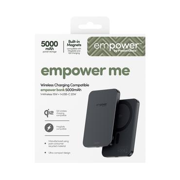 PanzerGlass empower™ by ® empower™ Bank | 5000mAh | Space Black