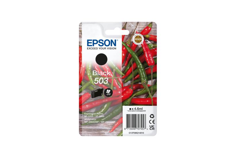 Epson 503 - svart - original - bl&auml;ckpatron