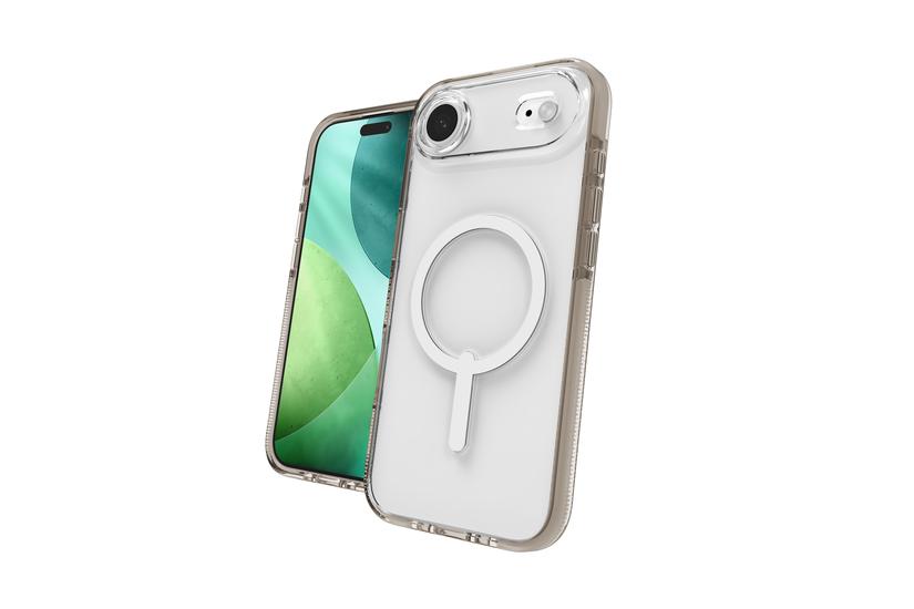 ZAGG Santa Cruz Snap mobiltelefon etui 16,5 cm (6.5") Cover Titanium, Transparent