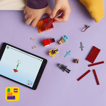 LEGO Minecraft 21266 Bitwa na moście Netheru