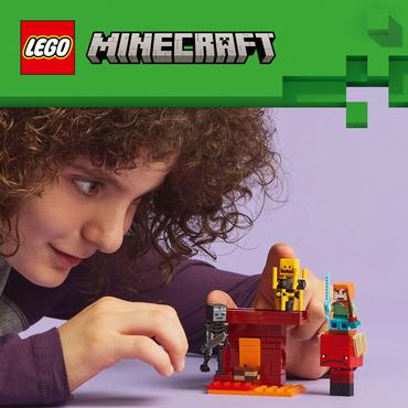 LEGO Minecraft 21266 Bitwa na moście Netheru