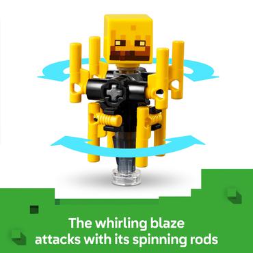 LEGO Minecraft 21266 Bitwa na moście Netheru
