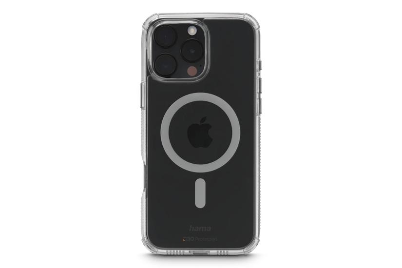 Hama 00136865 Handyh&uuml;lle Extreme Protect f&uuml;r Apple iPhone 16 Pro Max, transparent