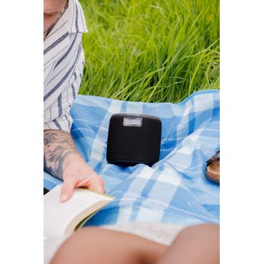 Pure Woodland Mini wasserdichter Outdoor-Lautsprecher mit FM/DAB+ Radio, schwarz