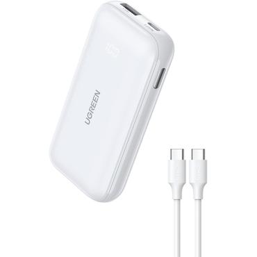 Ugreen 10000mAh Two-way Fast Charging Powerbank White